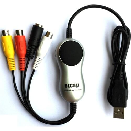 USB2.0 Video Audio Capture converter Windows, convert analog video audio from VHS Hi8 V8 to digital through PC updated Snapshot