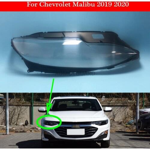 Headlight Lens For Chevrolet Malibu XL 2019 2020 Headlamp Cover Car Replacement Auto Shell Cover