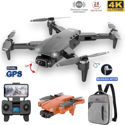 L900PRO GPS Drone 4K Dual HD Camera Photography Brushless Motor Professional Foldable Quadcopter RC Dron Long Distance 1.2km