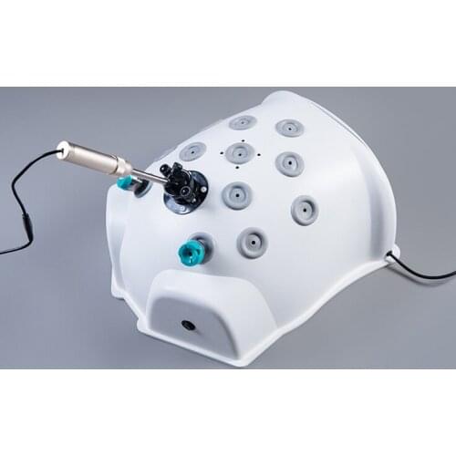 Laparoscopic simulator laparoscopic trainer box thoracoscopy instruments set