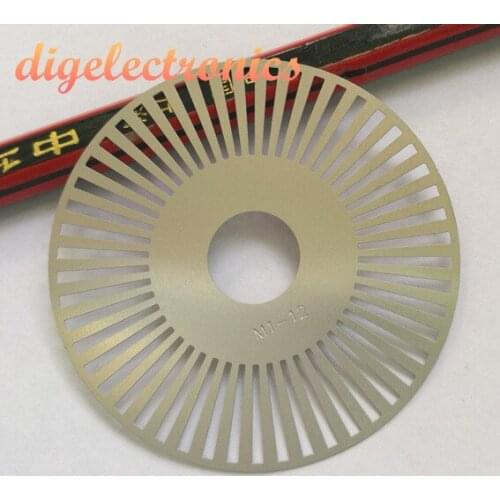 M1-12 Photoelectric Encoder Inverter Robot Speed Measuring Disc Photoelectric Speed Sensor Encoder Inverter for RC Smart Car