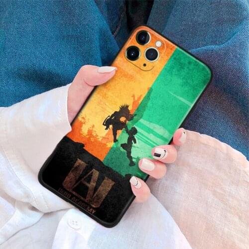Izuku Bakugo My hero Academia Rival anime For iPhone se 6 6s 7 8 plus x xr xs 11 pro max soft silicone phone case cover shell