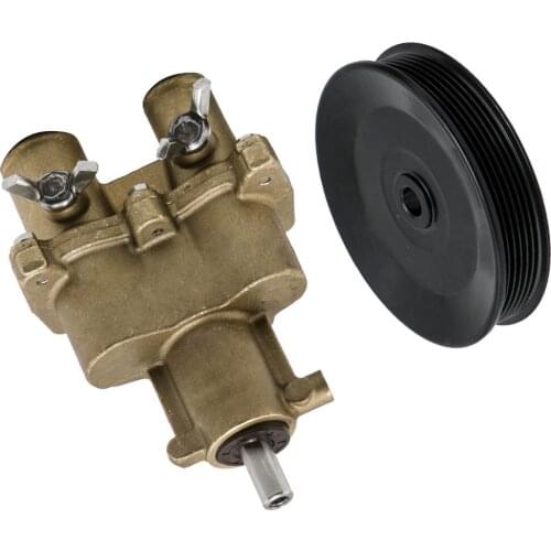 Raw Sea Water Pump w/ Pulley For MerCruiser 4.3L 5.0L 5.7 46-862914T3 New