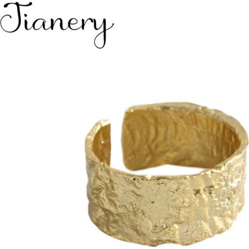 New Charming Irregular Round Finger Ring for Women Vintage Boho Knuckle Party Rings Gothic Punk Jewelry Gifts for Girls 2020