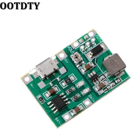 OOTDTY Lithium Li-ion 18650 3.7V 4.2V Battery Charger Board DC-DC Step Up Boost Module