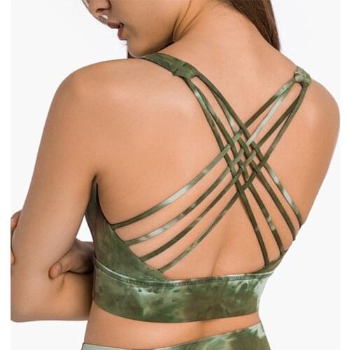 Fitness Yoga Bra Tights Sports Top Female High Quality Running Shockproof Push Up Women Bralette Training Corset Gym Clothing