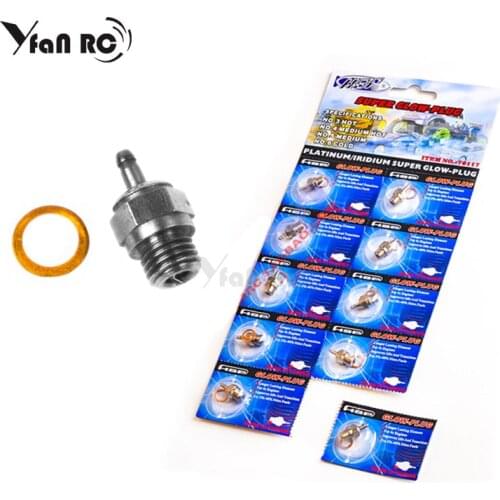 N3 Hot Glow Plug #3 #4 N4 Spark For Vertex SH Nitro Engine Parts 1/10 1/8 RC Buggy Monster Truck Replace OS 8 HSP 70117
