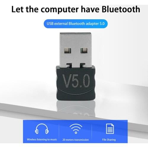 USB Bluetooth 5.0 Bluetooth Adapter Receiver 5.0 Bluetooth Dongle 5.0 4.0 Adapter For PC Laptop 5.0 BT Transmitter