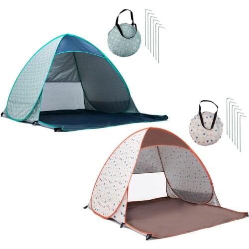 Beach Tent Waterproof Anti UV Sun Shelter With Pegs For 2 Persons Outdoor Camping Hammock Rain Fly Beach Sun Shelter