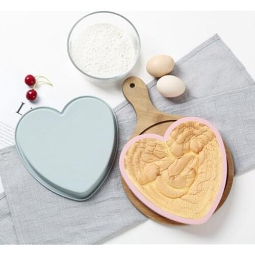 High Quality 8” Silicone Heart Cake Mold Baking Tools DIY Desserts Mousse Silicone Molds For Baking Cake Molds