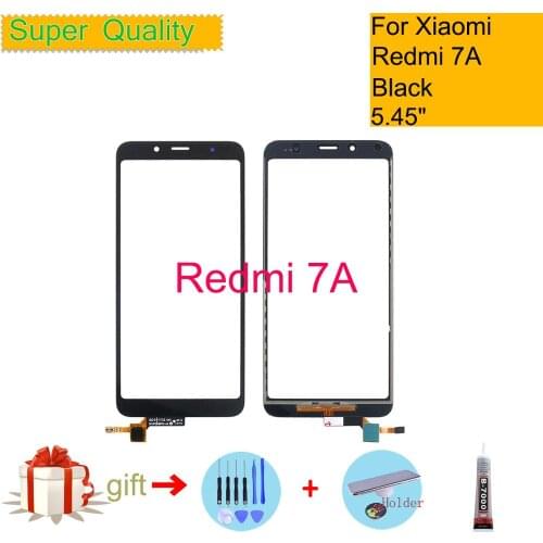 High Quality For Xiaomi Redmi 7A Touch Screen Digitizer For Redmi 7A Touch Panel Sensor LCD Front Outer Glass Lens Replacement