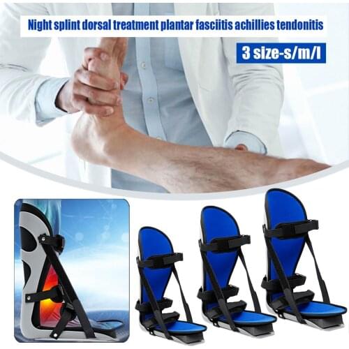 1Pcs Night Splint Orthopaedic Foot Support Rehab Treatment For Plantar Fasciitis Achilles Drop Foot Pain Nursing Care