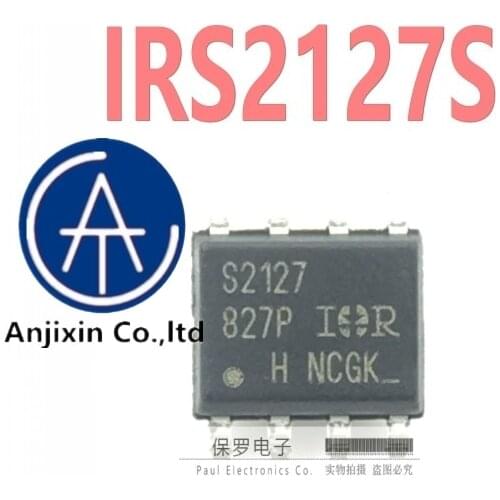 10pcs 100% orginal new real stock Bridge driver IRS2127S S2127 SOP-8