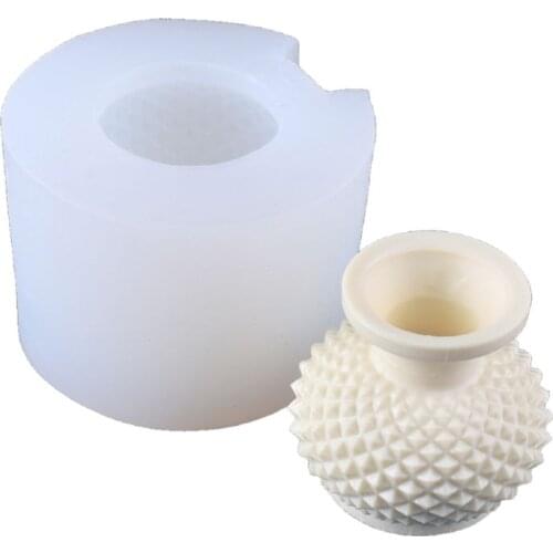 3D Flower Vase Resin Mold Silicone Epoxy Resin Jewelry Making DIY Craft Tools Drop Ship W2952001