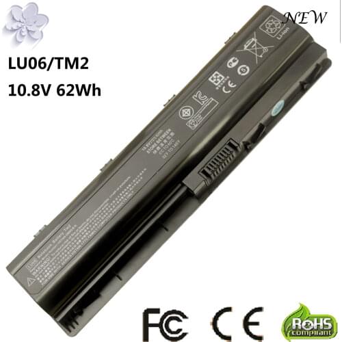 Battery For HP 582215-241 HSTNN-XB0Q LU06 586021-001 HSTNN-DB0Q HSTNN-I77C HSTNN-LB0Q TM2 TouchSmart TM2 TM2-1000 TM2-2000