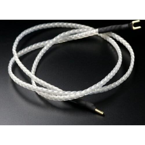 Audio Hi Fi 6 Core Sterling Pure Silver LP Vinyl Sing Amplifier Grounding Wire