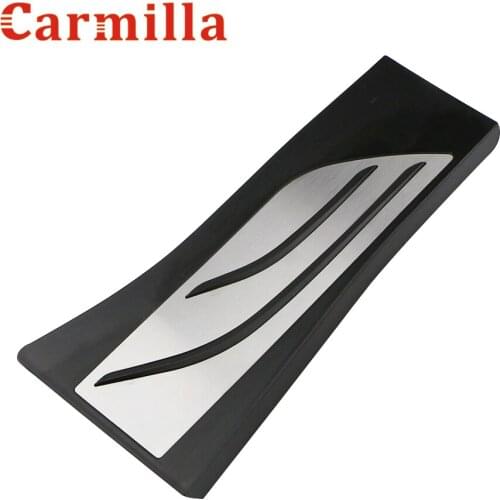 Carmilla Car Pedals Kit for BMW X5 X6 F15 F16 E70 E71 E72 2008 - 2018 Footrest Pedal Cover LHD Stainless Steel Accessories