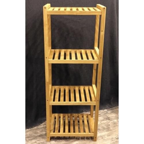 Design Wooden Bathroom Cabinet Towel Holder Bathroom Rack Bathroom Accessories Bathroom Rack 4 Layer Rack