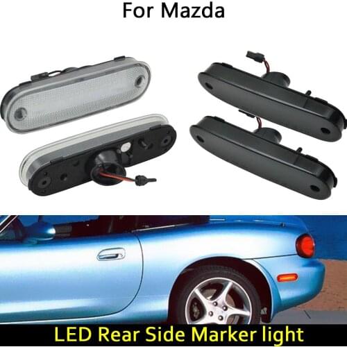 FOR Mazda MX5 Miata 1990-2005 Car Rear LED side marker red lamp Turn Signal Lights