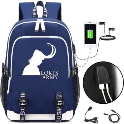 High Quality Travel Backpack Anime Loki Men Women Laptop Shoulder Bags Boys Girls Kids SchoolBag Bookbags Gift