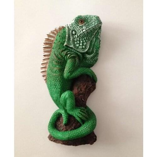 Spain Lizard Resin Creative Refrigerator Stickers Simulation Animal Collection Gift Travel Souvenir for Home Decoration