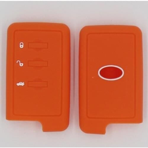 2PC Silicone Car Key Case For Subaru Forester Impreza Legacy Outback Crosstrek Tribeca Cover Keyless Remote Fob Shell