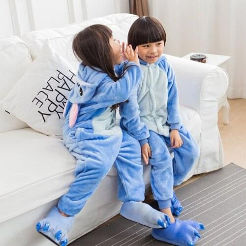 Boy Girl Cute Cartoon Animal Stitch Costume Cosplay Clothing for Kids Childrens Day Costumes