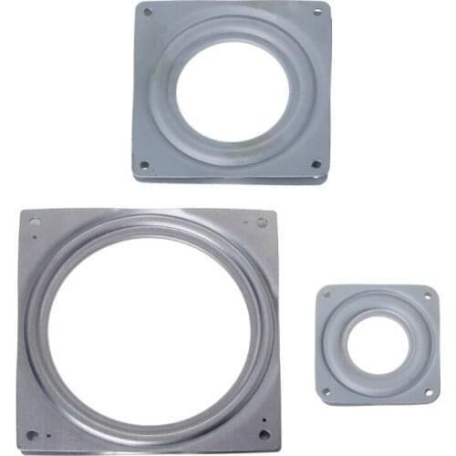 Square Lazy Susan 360° Rotating Rolling Bearing Turntable 300 lbs Bearings Plate