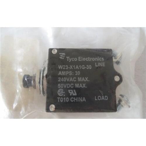 Original new 100% W23-X1A1G-30 open circuit protection switch 2pin push-pull switch 30A
