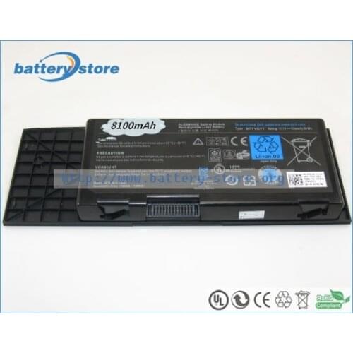 Genuine battery BTYVOY1, 07XC9N ,C0C5M, 318-0397, 451-11817 for Alienware M17x R3, for alienware M17xR4 ,for Alienware M17X 90W
