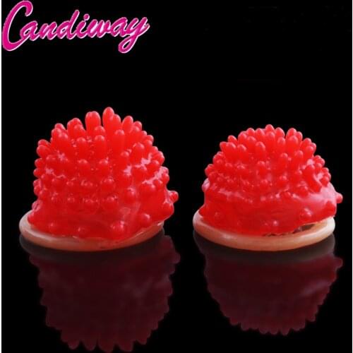 10PCS Condoms sex products Confidential g spot Stimulating Condom Sex Toys flower penis Condoms with tendrils and thorns