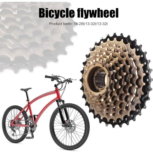 Steel Bike Cassette Flywheel 7/8/9 Speed Cassette 14-28T 13-32T Freewheel Sprocket Mountain Road Bicycle Parts