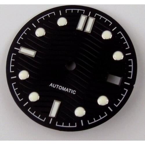 31mm Sterile watch dial parts fit for ETA2824 2836 Miyota 8215 821A NH35 Luminous wristwatch replacement