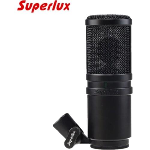 Superlux E205 Super cardioid condenser recording microphone recommend for studio use