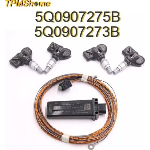 TPMS Sensor 5Q0907273B 5Q0907275B Tire Pressure Monitoring System For AUDI A6 A7 A8 Volkswagen MQB Touareg Tyre Air Monitor