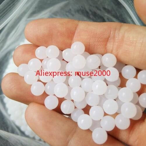 Solid silica rubber ball Elastic 3 5 6 6.6 8 10mm dia door panel ball wood door compression furniture damper