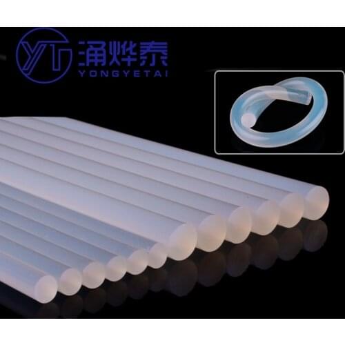 YYT 2PCS Transparent/black glue stick hot melt glue stick 7/11MM*270MM long
