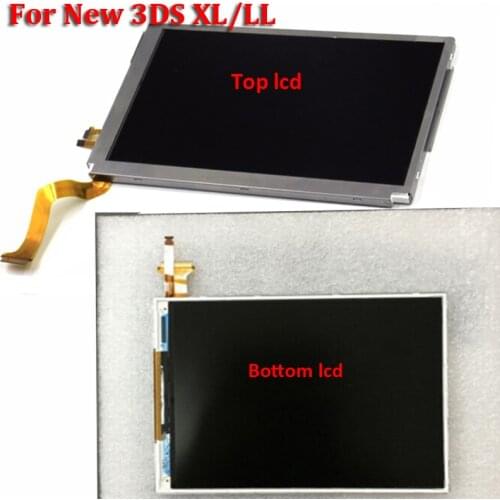 2019 Replacement Upper & Lower/Bottom TFT LCD Screen/Display Module for Nintendo DS Lite/NDSLite/NS
