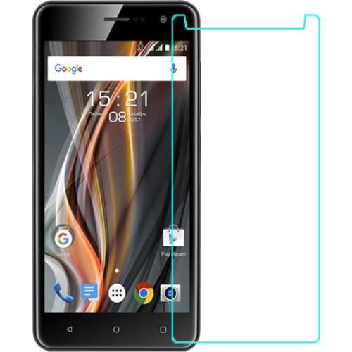 For Fly FS529 Champ Clear Glass Screen Protector Anti-glare Film Tempered Glass For FLY PHOTO PRO SLIMLINE POWER PLUS 3