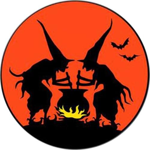 Halloween Witch Pin