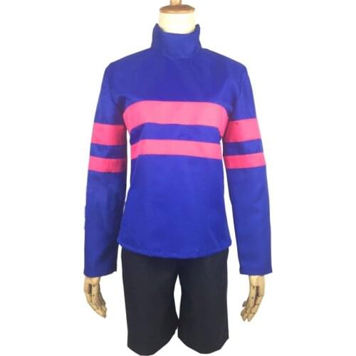 2017 Undertale Protagonist Frisk Cosplay Costume