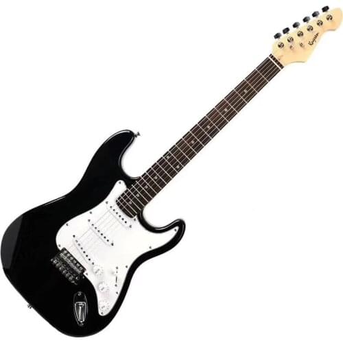 39 inch Electric Guitar Basswood Solid Guitar Rosewood Fingerboard Beginner Guitar Professional Performance Instrument AGT206