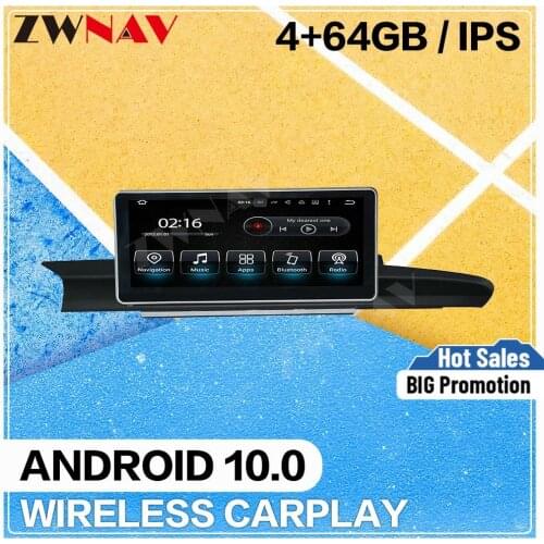 Android 10 screen Car multimedia player for Audi A6 2012 2013 2014 2015 2016 BT gps navigation Auto Radio Audio stereo head unit