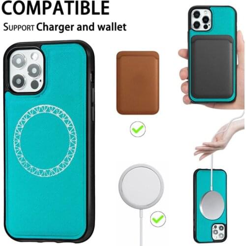 5 Color Back Cover Case For Iphone 12 Mini Pro Max Support Wireless Charging Drop Bag For Iphone 12mini 12pro