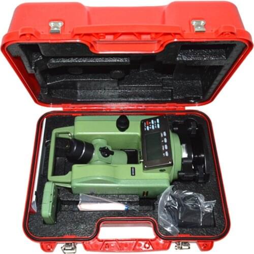 Electronic laser theodolite DE2A DC 6V laser theodolite measuring instruments on site 1pc
