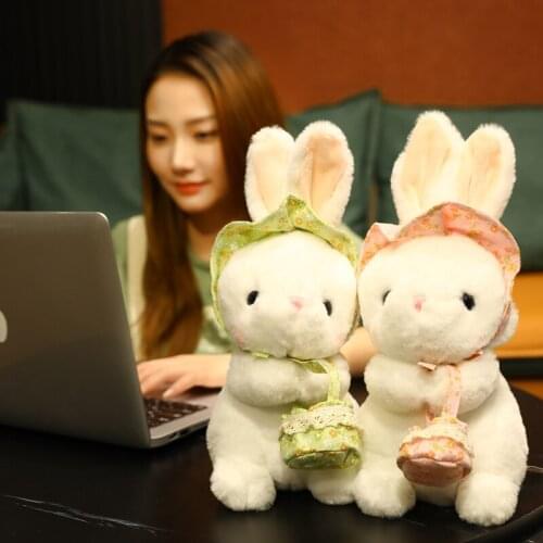28/50cm Toy Plush &Stuffed Cute Animal Soft Rabbit Toy Doll Girls Sleep Toy Room Decoration Doll Birthday Valentines Day Gift
