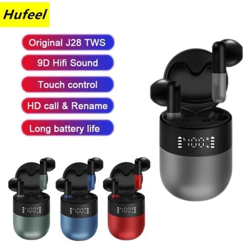 2021 New TWS Bluetooth Earphones Wireless Stereo Headphones Touch Control Earbuds Noise Cancelling Gaming Headset for phone