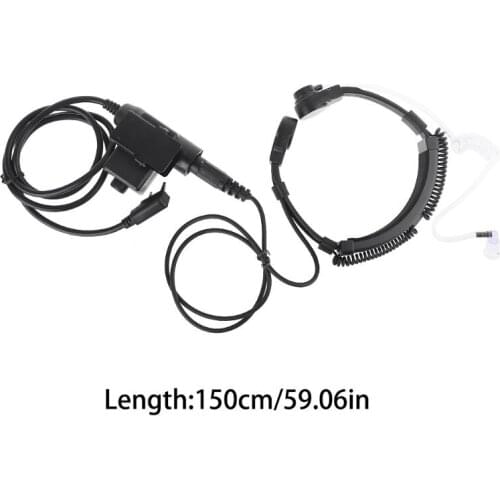 Walkie Talkie Microphone Heavy Duty U94 PTT Nato -Tactical Headset