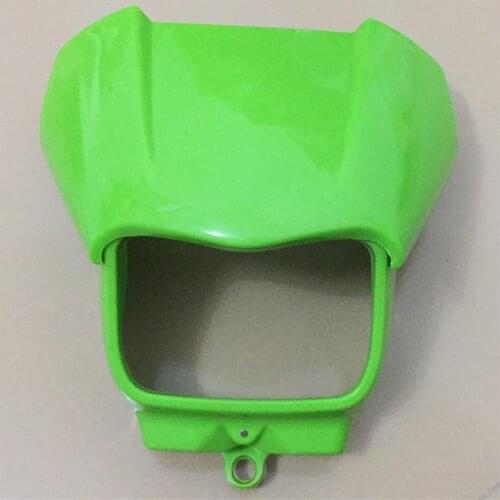 KLX250 Headlight Mask Fairing Front Cowl Head Light Visor Holder Cover Windshield Airflow Deflector for Kawasaki KLX 250