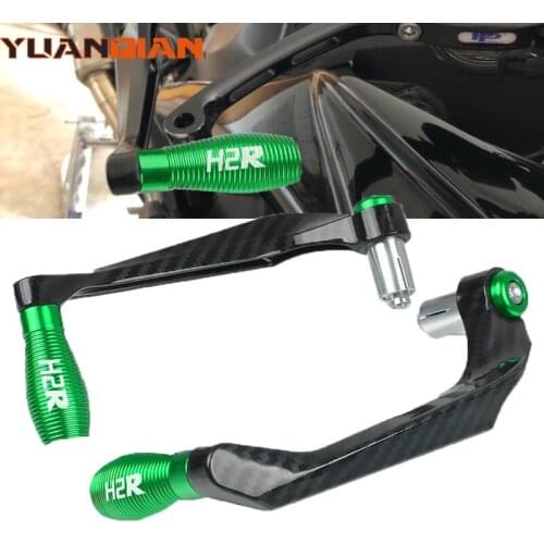 High Quality 7/8" 22mm Aluminum Motorcycle Handlebar System Brake Clutch Lever Protector Hand Guard FOR KAWASAKI Ninja H2R